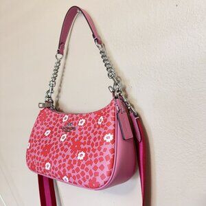 coach Teri Shoulder Bag With Floral Print cbi52